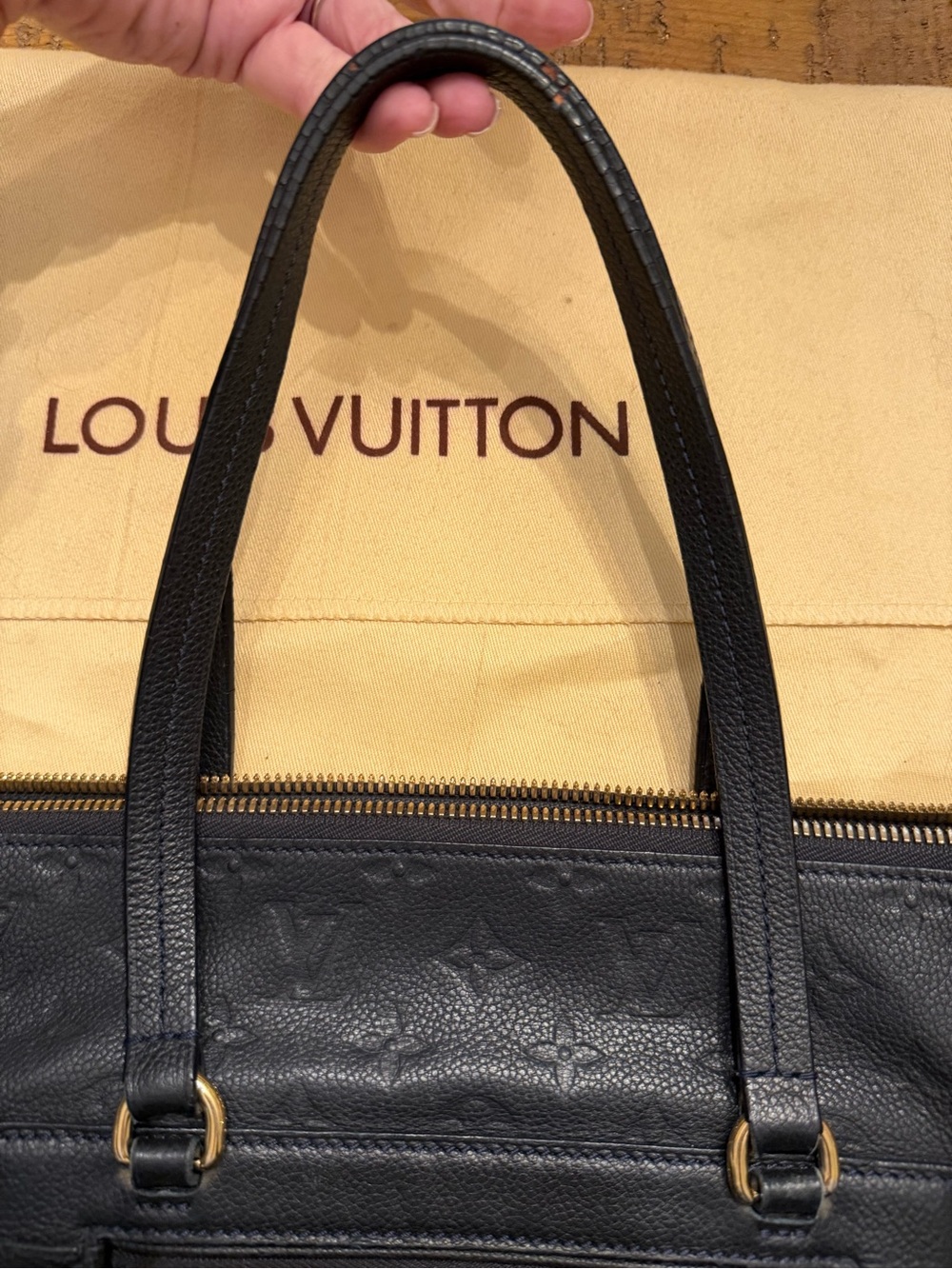 Louis Vuitton Empreinte Lumineuse PM Infini (Blue) Monogram Bag - Picture 8 of 16